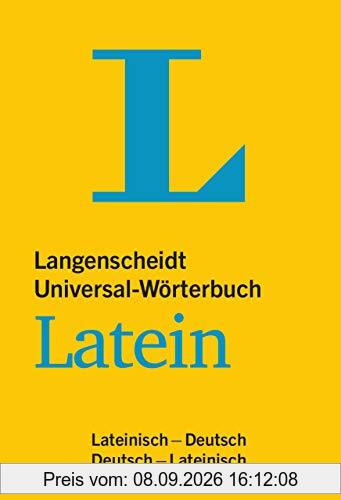 Langenscheidt Universal-Wörterbuch Latein: Lateinisch-Deutsch / Deutsch-Lateinisch