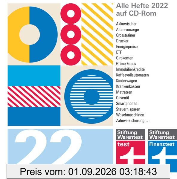 test + Finanztest Archiv CD-Rom 2022: für PC, Mac und Linux