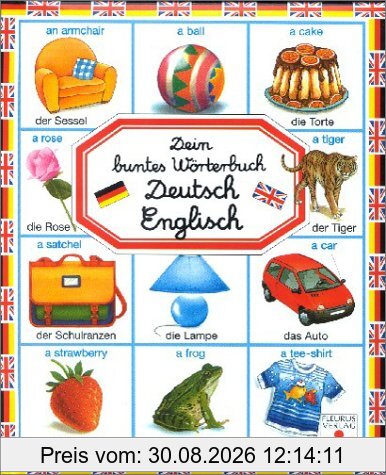Dein buntes Wörterbuch Deutsch-Englisch