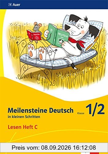Meilensteine Deutsch in kleinen Schritten / Heft C Klasse 1/2: Lesestrategien - Ausgabe ab 2017