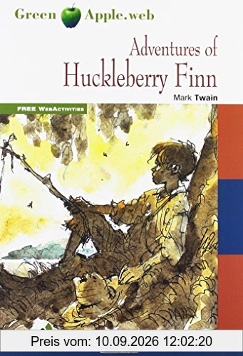 Green Apple: Adventures of Huckleberry Finn + audio CD + App
