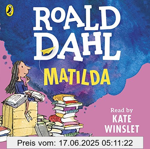 Binding : Audio CD, Edition : Unabridged edition, Label : Puffin, Publisher : Puffin, Format : Audiobook, medium : Audio CD, publicationDate : 2016-03-03, releaseDate : 2016-03-03, runningTime : 258 minutes, authors : Roald Dahl, narrators : Kate Winslet, languages : english, ISBN : 0141370351
