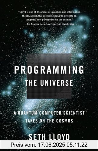 Binding : Taschenbuch, Edition : Reprint, Label : Vintage, Publisher : Vintage, NumberOfItems : 1, medium : Taschenbuch, numberOfPages : 256, publicationDate : 2007-03-13, releaseDate : 2007-03-13, authors : Seth Lloyd, languages : english, ISBN : 1400033861