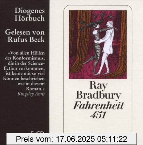 Binding : Audio CD, Edition : Ungekürzte Lesung., Label : Diogenes, Publisher : Diogenes, NumberOfDiscs : 5, NumberOfItems : 5, Format : Audiobook, medium : Audio CD, publicationDate : 2008-06-01, authors : Ray Bradbury, translators : Fritz Güttinger, narrators : Rufus Beck, languages : german, ISBN : 3257801807