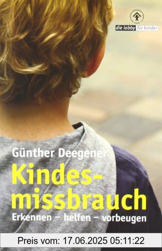 Binding : Taschenbuch, Edition : 5., überarbeitete und erweiterte Aufl., Label : Beltz, Publisher : Beltz, medium : Taschenbuch, numberOfPages : 255, publicationDate : 2010-10-04, authors : Günther Deegener, languages : german, ISBN : 3407859171