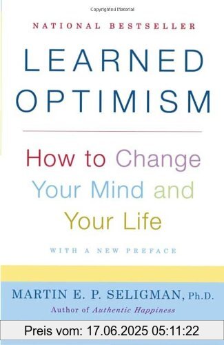 Binding : Taschenbuch, Edition : Reprint, Label : Vintage, Publisher : Vintage, NumberOfItems : 1, PackageQuantity : 1, medium : Taschenbuch, numberOfPages : 336, publicationDate : 2006-01-03, releaseDate : 2006-01-03, authors : Seligman, Martin E., languages : english, ISBN : 1400078393