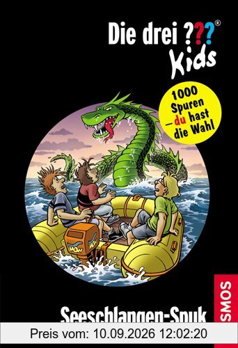 Die drei ??? Kids und du 01. Seeschlangen-Spuk (drei Fragezeichen): 1000 Spuren - du hast die Wahl