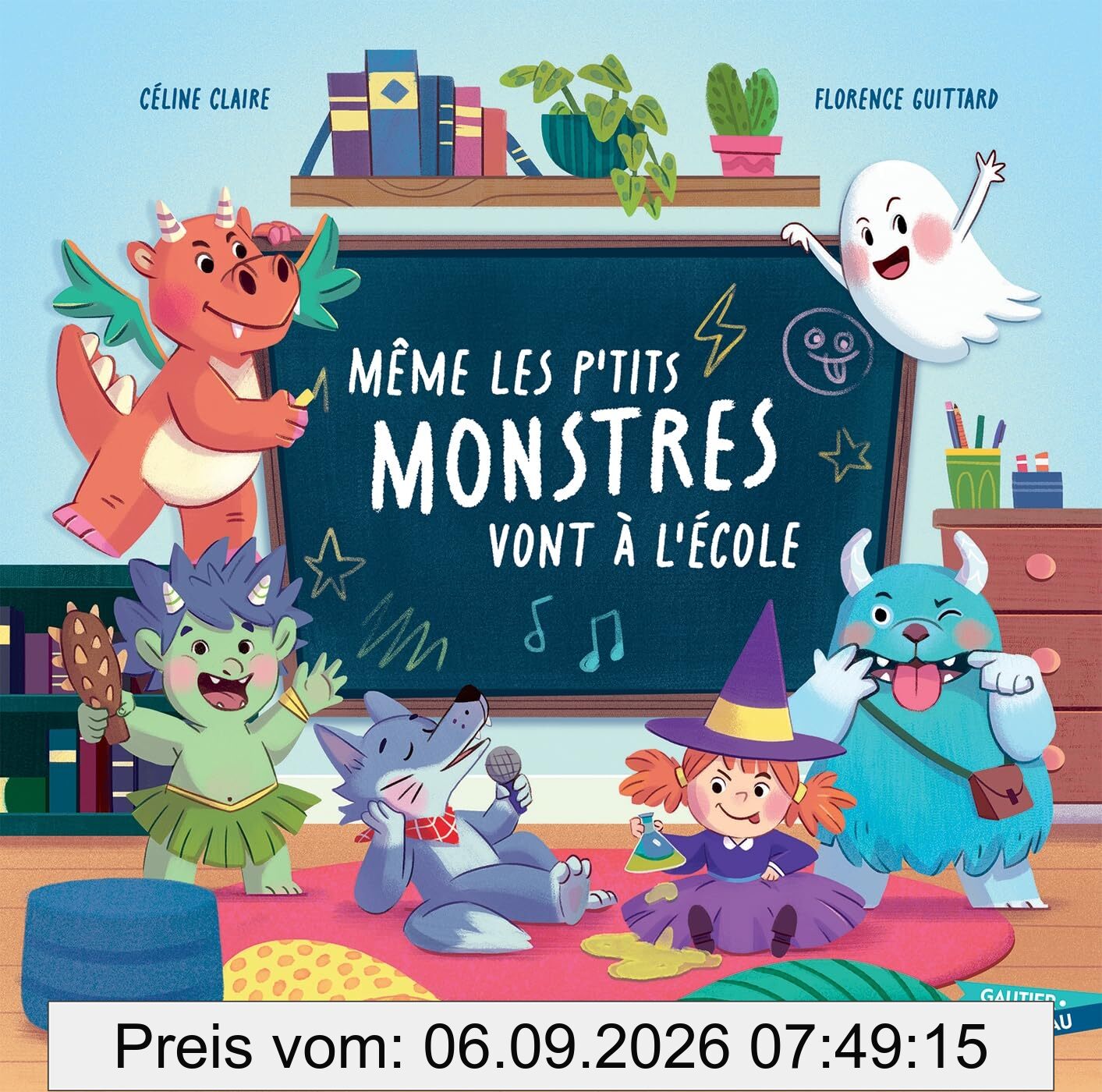 Même les p'tits monstres vont à l'école