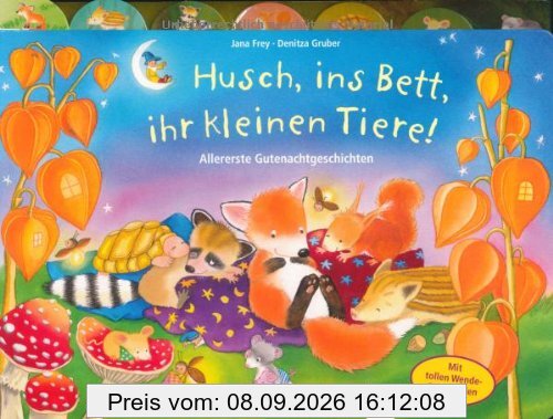 Husch, ins Bett, ihr kleinen Tiere!: Allererste Vorlesegeschichten