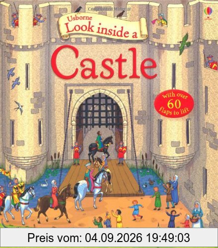 Look Inside a Castle (Usborne Look Inside)