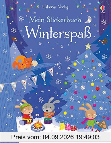 Mein Stickerbuch: Winterspaß