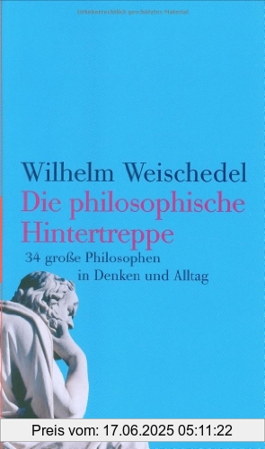 Binding : Gebundene Ausgabe, Edition : 29. Auflage., Label : Nymphenburger, Publisher : Nymphenburger, medium : Gebundene Ausgabe, numberOfPages : 361, publicationDate : 2008-08-01, authors : Wilhelm Weischedel, languages : german, ISBN : 3485011614