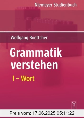 Binding : Taschenbuch, Edition : 1, Label : de Gruyter, Publisher : de Gruyter, medium : Taschenbuch, numberOfPages : 304, publicationDate : 2009-06-26, authors : Wolfgang Boettcher, languages : german, ISBN : 3484108916