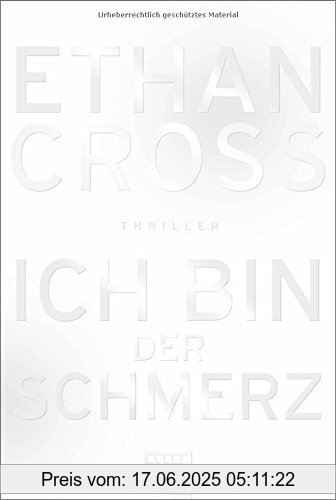 Binding : Taschenbuch, Edition : 1. Aufl. 2015, Label : Bastei Lübbe (Bastei Lübbe Taschenbuch), Publisher : Bastei Lübbe (Bastei Lübbe Taschenbuch), medium : Taschenbuch, numberOfPages : 432, publicationDate : 2015-11-12, releaseDate : 2015-11-12, authors : Ethan Cross, translators : Dietmar Schmidt, languages : german, ISBN : 3404172582