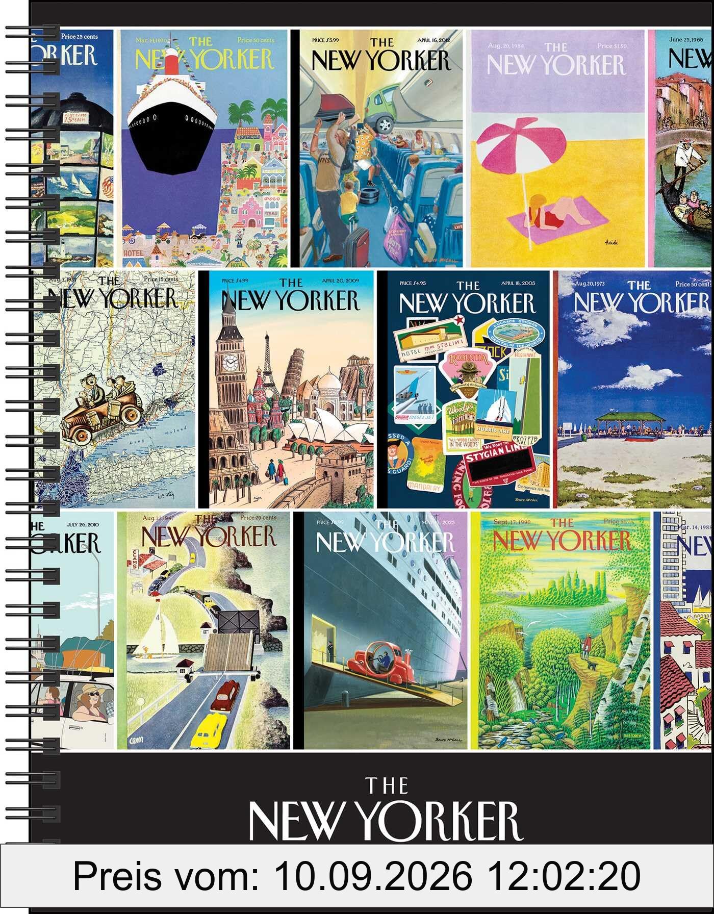 The New Yorker Magazine 2026 Monthly/Weekly Agenda Calendar