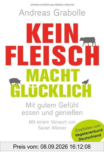 Kein Fleisch macht glücklich: Mit gutem Gefühl essen und genießen