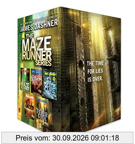 The Maze Runner Series Complete Collection Boxed Set