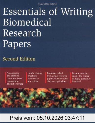 Essentials of Writing Biomedical Research Papers