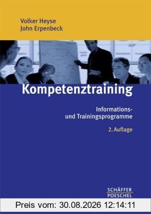 Kompetenztraining: Informations- und Trainingsprogramme