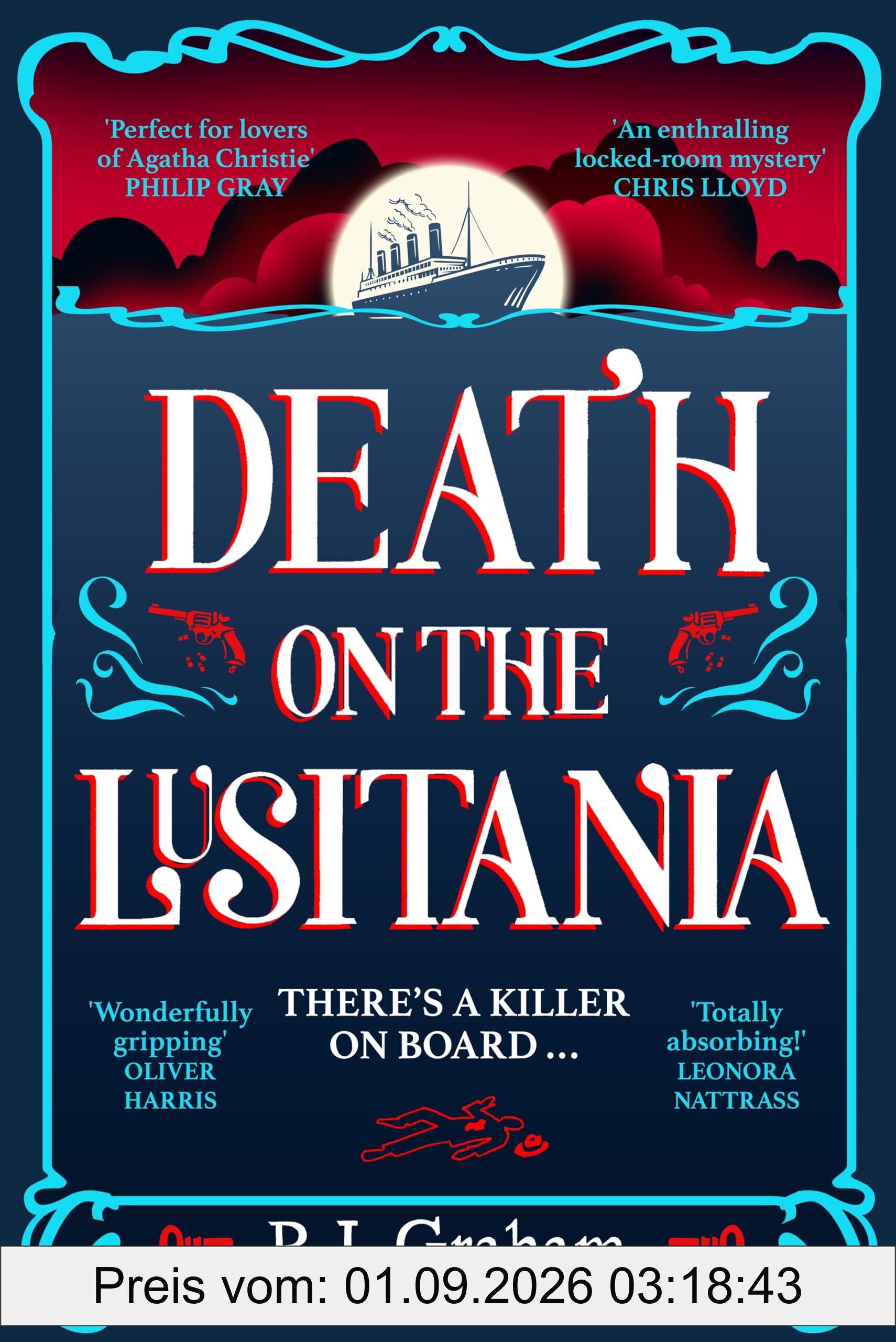 Death on the Lusitania: An Agatha Christie-Inspired WW1 Mystery on a Luxury Ocean Liner (Patrick Gallagher, 1)