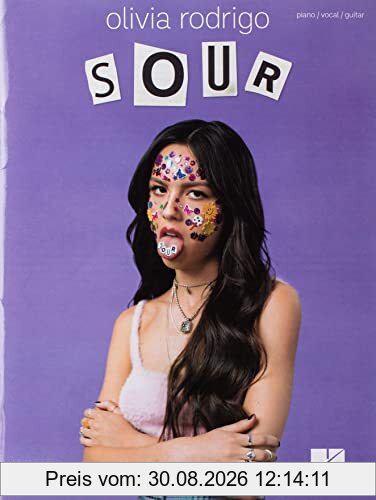 Olivia Rodrigo - Sour: Piano/Vocal/guitar