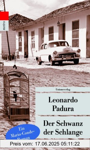 Binding : Broschiert, Edition : 1., Aufl., Label : Unionsverlag, Publisher : Unionsverlag, medium : Broschiert, numberOfPages : 184, publicationDate : 2013-07-15, authors : Leonardo Padura, translators : Hans-Joachim Hartstein, languages : german, ISBN : 3293206182