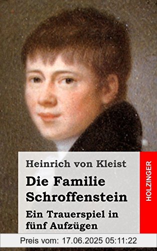 Binding : Taschenbuch, Label : CreateSpace Independent Publishing Platform, Publisher : CreateSpace Independent Publishing Platform, medium : Taschenbuch, numberOfPages : 126, publicationDate : 2013-02-20, authors : Kleist, Heinrich Von, languages : german, ISBN : 1482590034