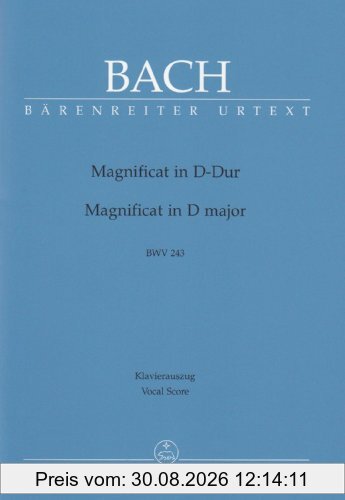 Magnificat D-Dur BWV 243