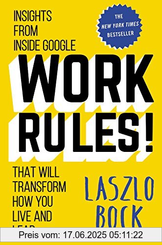 Binding : Gebundene Ausgabe, Label : Twelve, Publisher : Twelve, NumberOfItems : 1, PackageQuantity : 1, medium : Gebundene Ausgabe, numberOfPages : 416, publicationDate : 2015-04-07, releaseDate : 2015-04-07, authors : Laszlo Bock, languages : english, ISBN : 1455554790