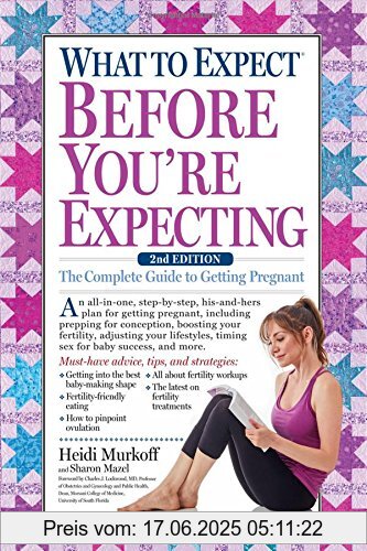 Binding : Taschenbuch, Edition : 2nd edition, Label : Workman Publishing, Publisher : Workman Publishing, medium : Taschenbuch, numberOfPages : 294, publicationDate : 2017-10-03, authors : Heidi Murkoff, Sharon Mazel, languages : english, ISBN : 1523501502