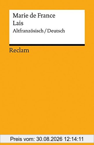 Lais: Altfranzösisch/Deutsch (Reclams Universal-Bibliothek)