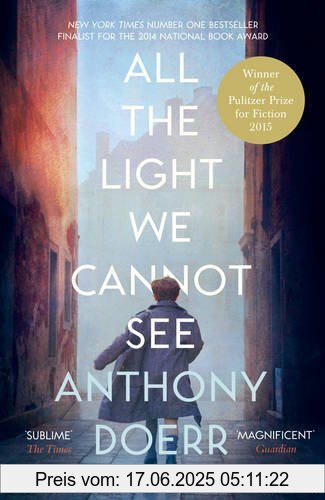 Binding : Taschenbuch, Label : Fourth Estate, Publisher : Fourth Estate, medium : Taschenbuch, numberOfPages : 529, publicationDate : 2015-04-23, authors : Anthony Doerr, languages : english, ISBN : 0007548699