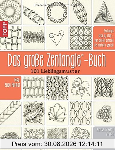 Das große Zentangle-Buch: 101 Lieblingsmuster