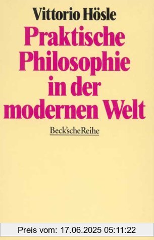 Binding : Taschenbuch, Edition : 2, Label : C.H.Beck, Publisher : C.H.Beck, medium : Taschenbuch, numberOfPages : 217, publicationDate : 1992-10-22, authors : Vittorio Hösle, languages : german, ISBN : 3406340741