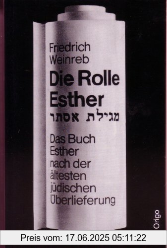 Binding : Broschiert, Edition : 2., Aufl., Label : Origo Bern, Publisher : Origo Bern, medium : Broschiert, numberOfPages : 316, publicationDate : 1986-01-01, authors : Friedrich Weinreb, ISBN : 3282000022
