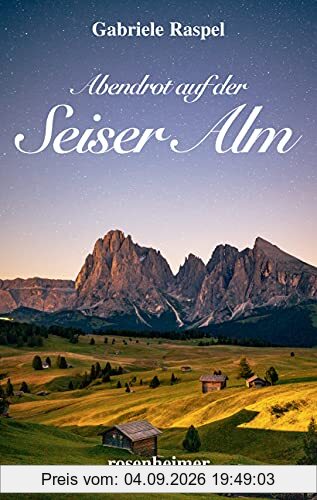 Abendrot auf der Seiser Alm