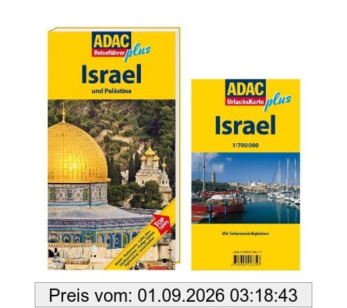 ADAC Reiseführer plus Israel und Palästina: Mit extra Karte zum Herausnehmen