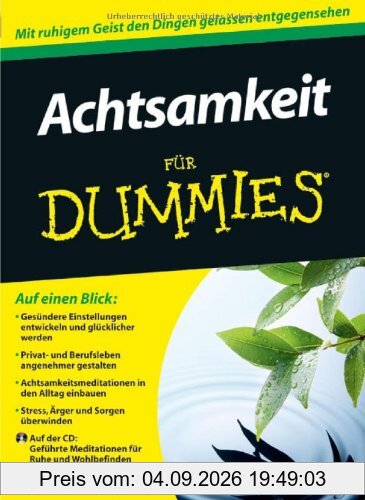 Achtsamkeit für Dummies (Fur Dummies)
