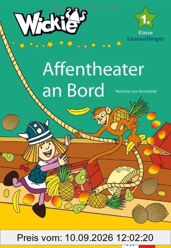 Wickie und die starken Männer - Affentheater an Bord: Lesen lernen 1. Klasse
