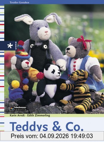 Teddys und Co. Kuscheltiere handgestrickt