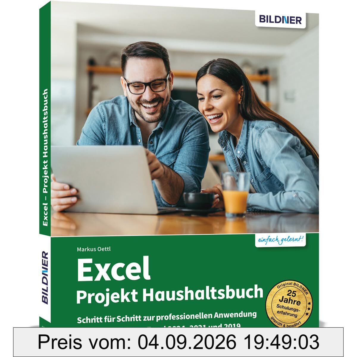 Excel - Projekt Haushaltsbuch: für Microsoft 365, Excel 2024, 2021 und 2019