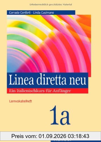 Linea diretta neu 1a. Ein Italienischkurs für Anfänger. Lernvokabelheft
