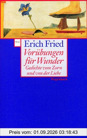 Vorübungen für Wunder: Gedichte vom Zorn und von der Liebe