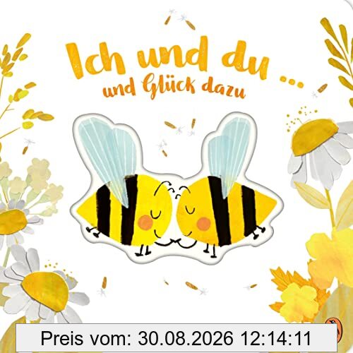 Ich und du … und Glück dazu: Pappbilderbuch mit Ausstanzungen zum Entdecken ab 2 Jahren