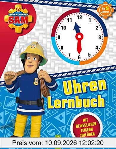 Feuerwehrmann Sam Uhrenlernbuch: Mit beweglichen Zeigern zum Üben