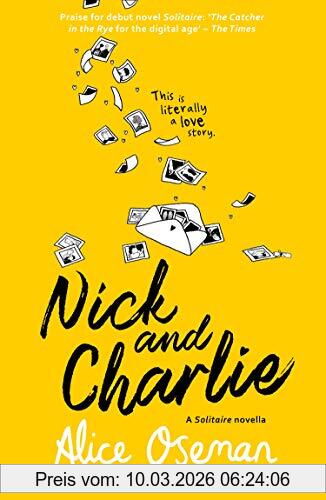 Alice Oseman Nick And Charlie, A Solitaire Novella