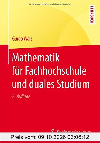 Mathematik für Fachhochschule und duales Studium