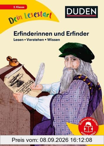 Dein Lesestart - Erfinderinnen und Erfinder: Lesen - Verstehen - Wissen (Band 8) Für Kinder ab 7 Jahren