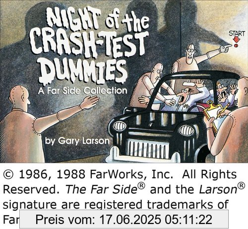 Binding : Taschenbuch, Edition : Original., Label : Andrews McMeel Publishing, Publisher : Andrews McMeel Publishing, NumberOfItems : 1, medium : Taschenbuch, numberOfPages : 104, publicationDate : 1988-07-01, authors : Gary Larson, languages : english, ISBN : 0836220498