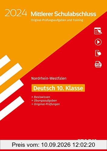 STARK Original-Prüfungen und Training - Mittlerer Schulabschluss 2024 - Deutsch - NRW